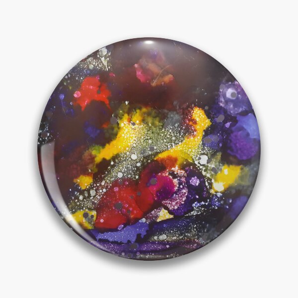 Item preview, Bright Space Alcohol Ink Painting designed and sold by freshinkarts.