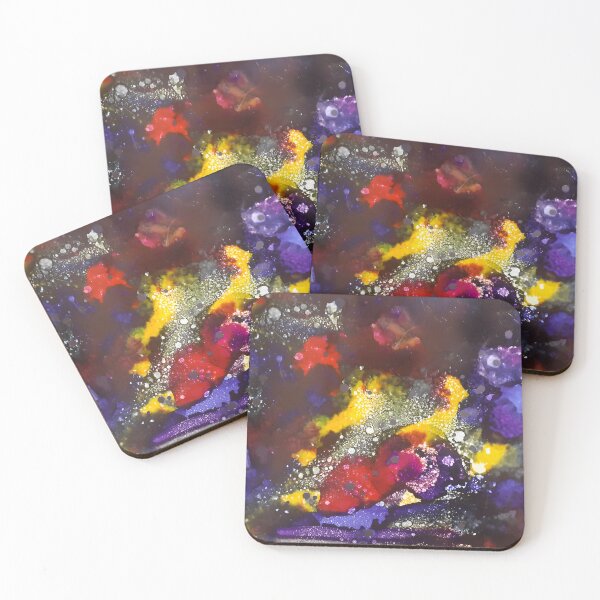 Item preview, Bright Space Alcohol Ink Painting designed and sold by freshinkarts.