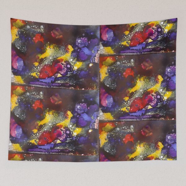 Item preview, Bright Space Alcohol Ink Painting designed and sold by freshinkarts.