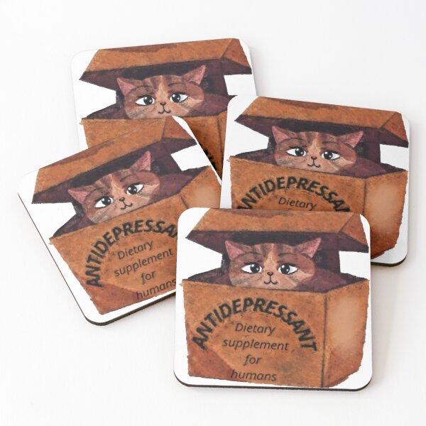 Item preview, cat antidepressant dietary supplement for humans designed and sold by Angela95P.