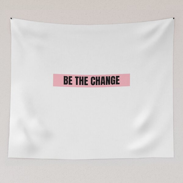 Item preview, Be The Change  designed and sold by CharmStudio.