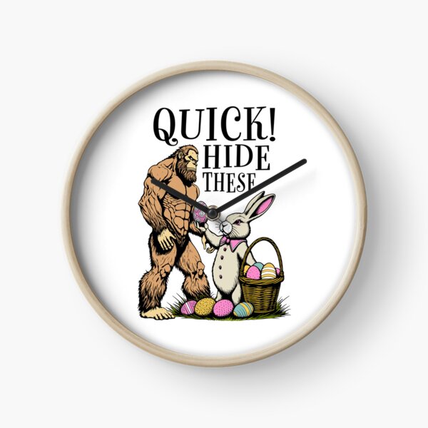 Item preview, Funny Easter Bunny Bigfoot Sasquatch Egg Hunt Helper designed and sold by GrandeDuc.