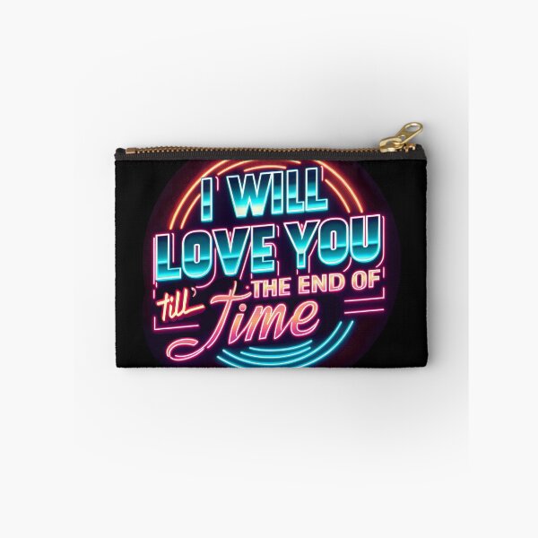 Item preview, I will love you till’ the end of time, typography, retro designed and sold by maxmaj.