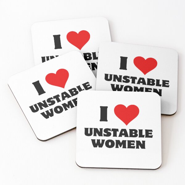 Artikelvorschau, i love unstable women entworfen und verkauft von aron_QuoTee.