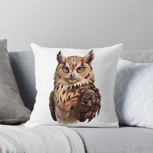 Item preview, Eurasian Eagle Owl designed and sold by FreshArtFusion.