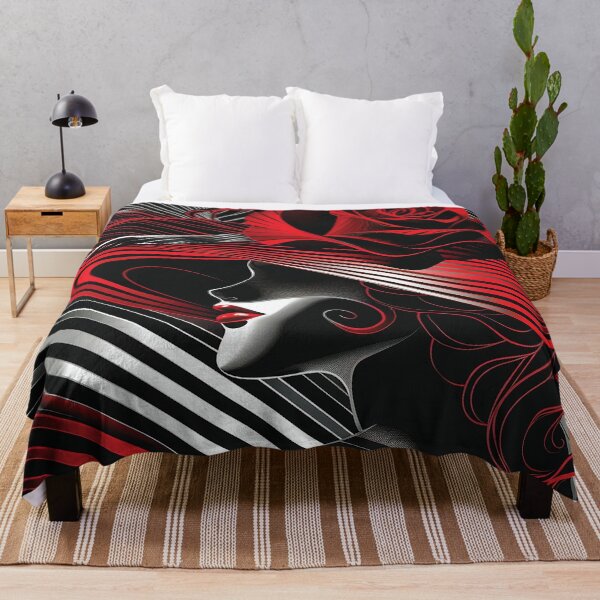 Item preview, Art Deco Elegance in Red and Black designed and sold by Cris888.