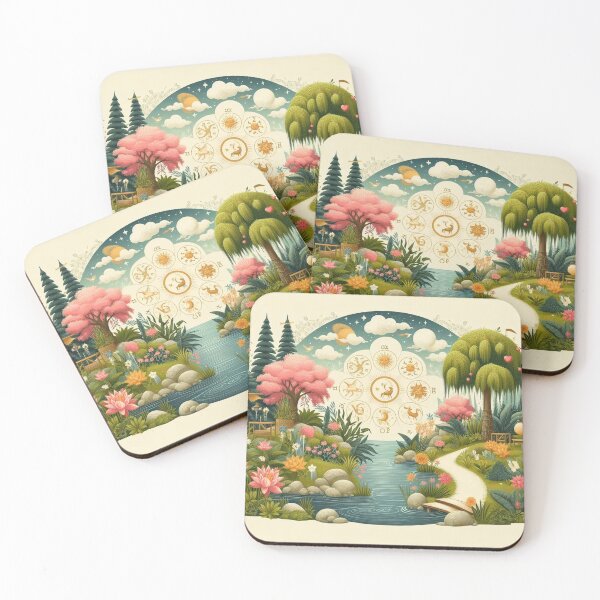 Item preview, Enchanted Zodiac Garden designed and sold by Wonderall.