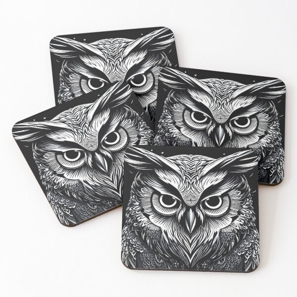 Item preview, Owl with evil eyes designed and sold by AbdouClothing.