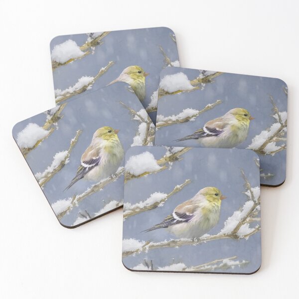 Item preview, American Goldfinch in WInter designed and sold by alpendesigns.