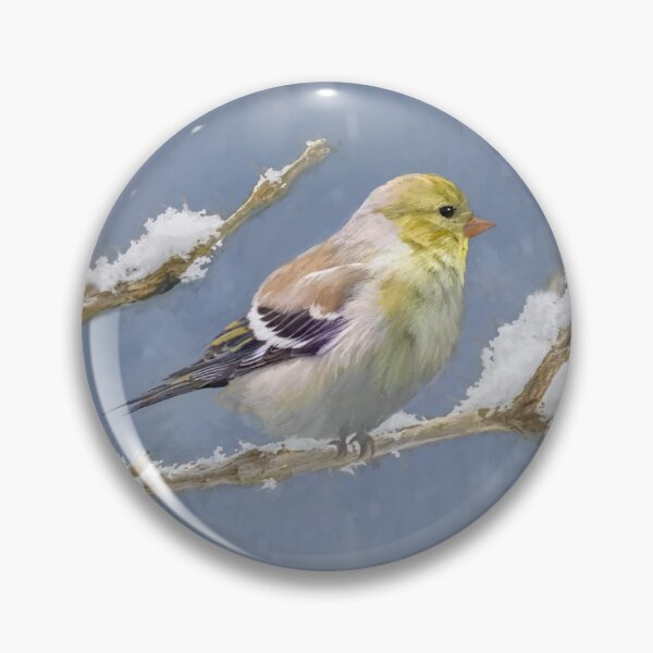 Item preview, American Goldfinch in WInter designed and sold by alpendesigns.