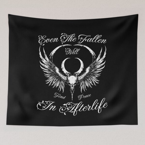 Item preview, Even The Fallen Will Find Peace In Afterlife designed and sold by JoksterHaven.