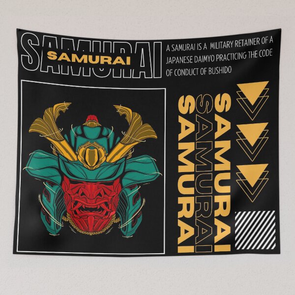 Item preview, Retro Samurai Design designed and sold by Y0ussefrizk.