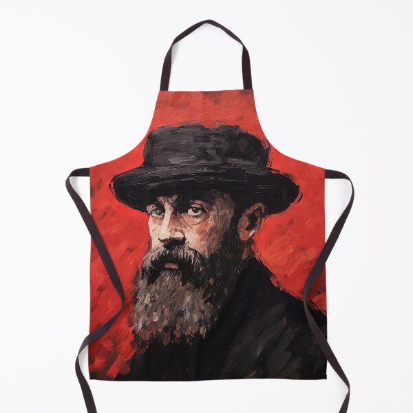 Item preview, Claude Monet | Red minimalism designed and sold by ComicsFactory.