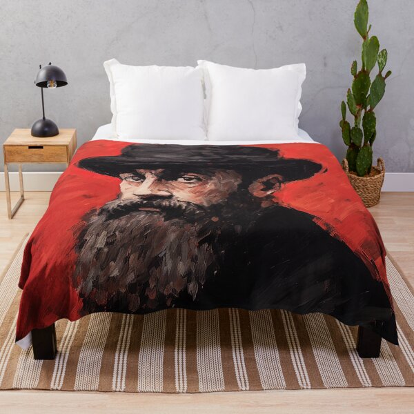 Item preview, Claude Monet | Red minimalism designed and sold by ComicsFactory.