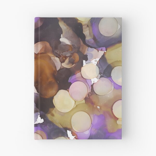 Item preview, Green, Purple, and Brown Alcohol Ink Painting designed and sold by freshinkarts.