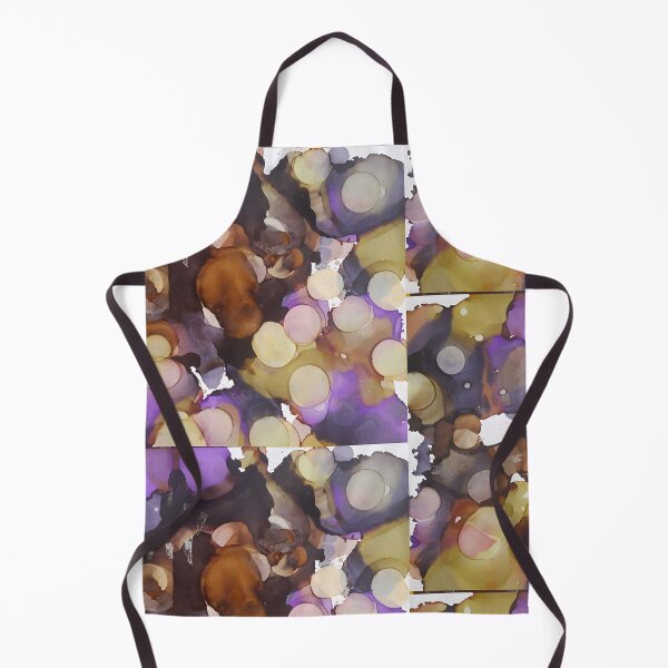 Item preview, Green, Purple, and Brown Alcohol Ink Painting designed and sold by freshinkarts.