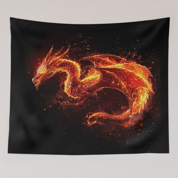 Item preview, Fire dragon II designed and sold by Wiesława Smolińska.