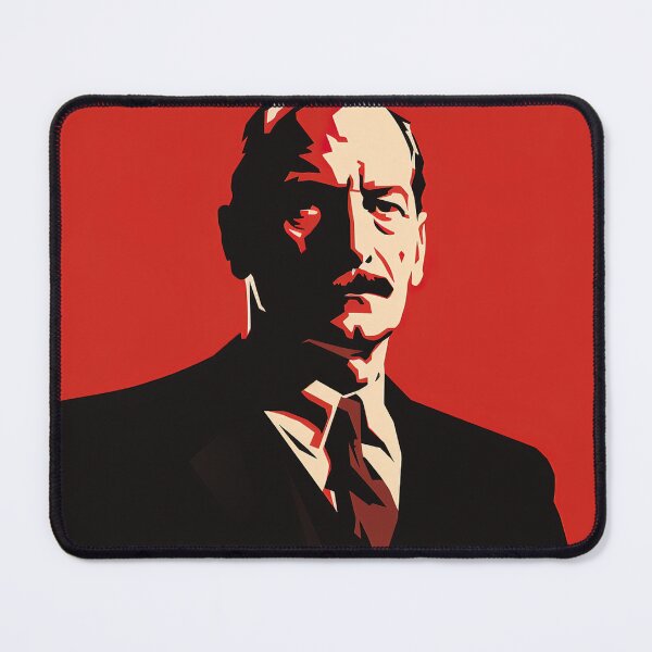Item preview, Clement Attlee | Red minimalism designed and sold by ComicsFactory.