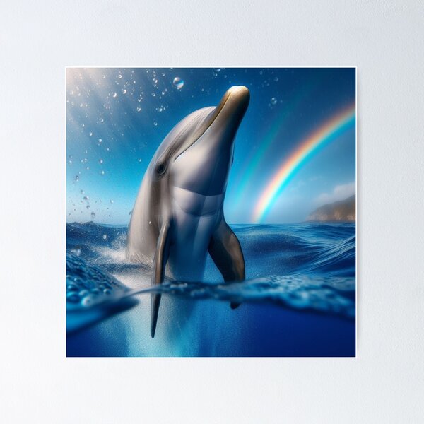 Item preview, Ocean Acrobat - Dolphin's Aerial Dance designed and sold by ProgressMagnet.