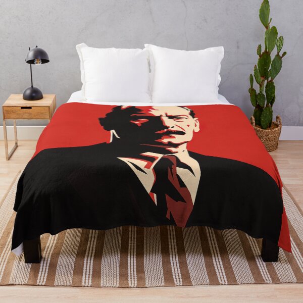 Item preview, Clement Attlee | Red minimalism designed and sold by ComicsFactory.