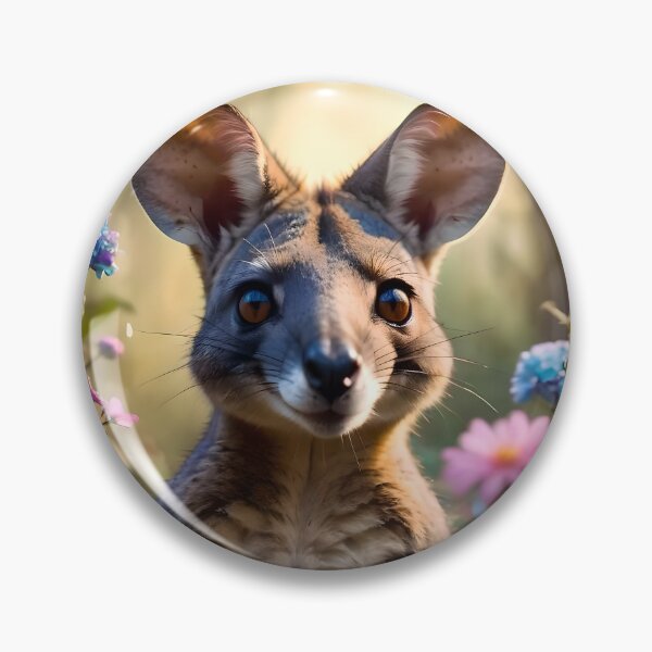 Item preview, Cute Happy Smiling Wallaby Kangaroo designed and sold by TheArtOfPat.