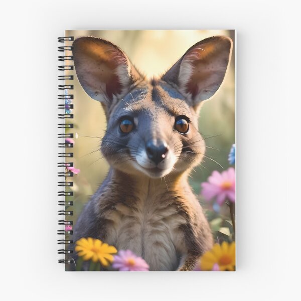 Item preview, Cute Happy Smiling Wallaby Kangaroo designed and sold by TheArtOfPat.