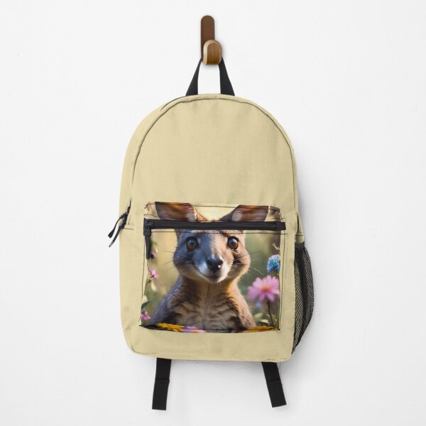 Item preview, Cute Happy Smiling Wallaby Kangaroo designed and sold by TheArtOfPat.