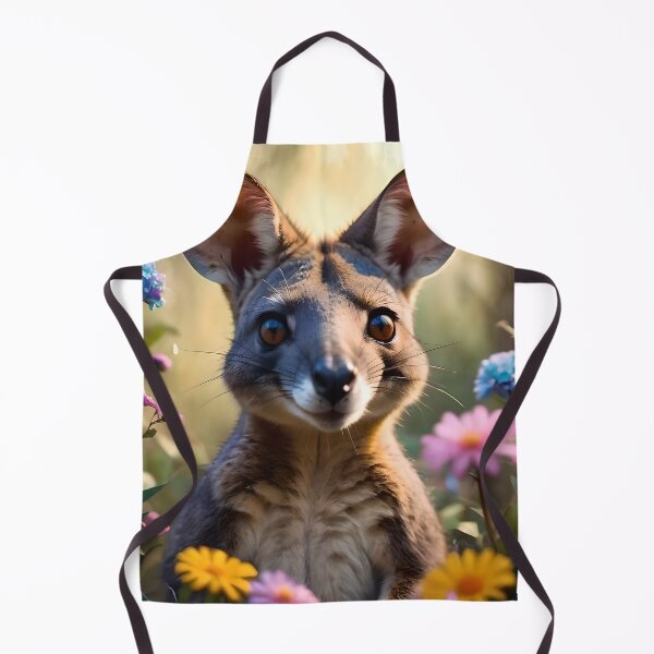 Item preview, Cute Happy Smiling Wallaby Kangaroo designed and sold by TheArtOfPat.