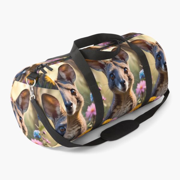 Item preview, Cute Happy Smiling Wallaby Kangaroo designed and sold by TheArtOfPat.