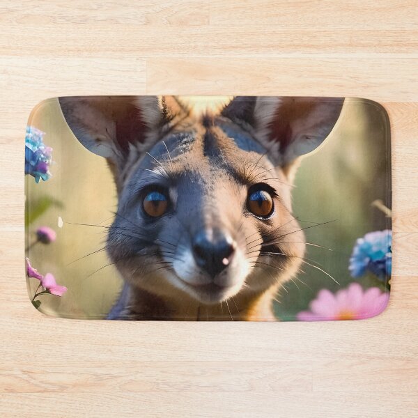 Item preview, Cute Happy Smiling Wallaby Kangaroo designed and sold by TheArtOfPat.