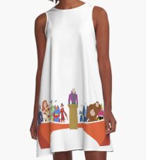Legion of Doom - Minimalist Style A-Line Dress