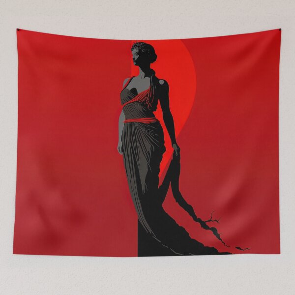 Item preview, Clymene | Red minimalism designed and sold by ComicsFactory.