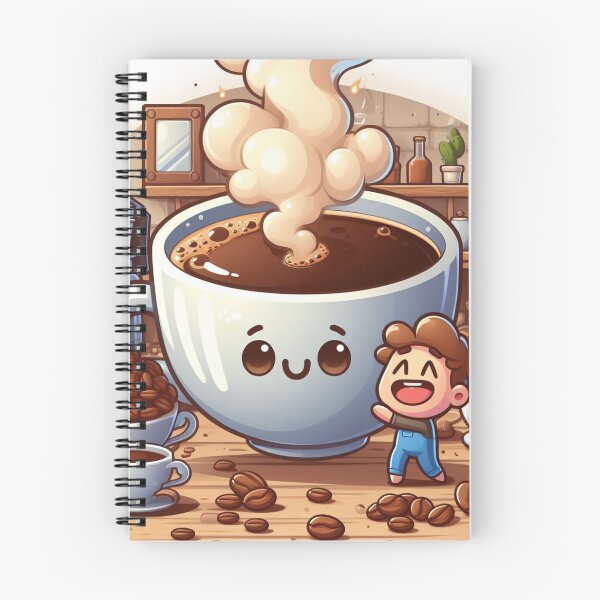 Item preview, Morning Bliss: A Cute Coffee Adventure designed and sold by Wonderall.