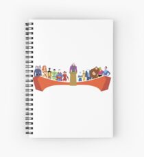 Legion of Doom - Minimalist Style Spiral Notebook