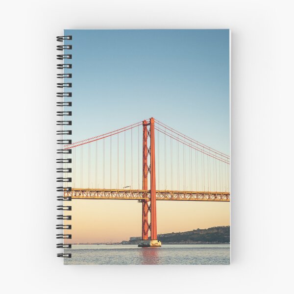 Item preview, Red pillar of the bridge over the Tejo River in Lisbon, Portugal designed and sold by jpferreiraphoto.