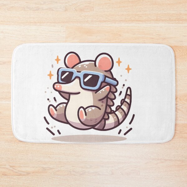 Item preview, Kawaii Armadillo With Sunglasses designed and sold by CanvasCutie.
