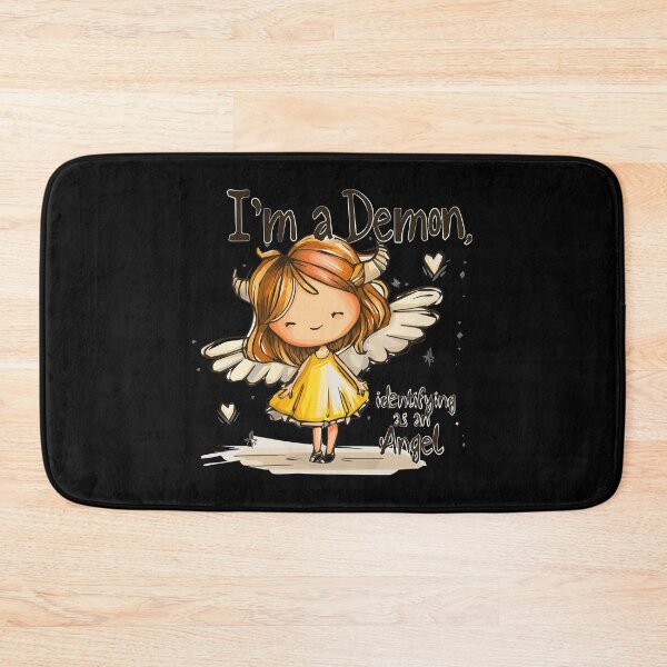 Item preview, Angel or Demon - Whimsical Identity Art designed and sold by TheRealmWithin.