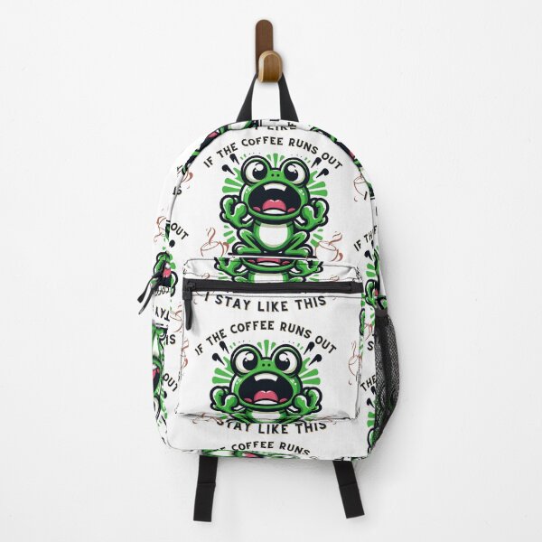 Item preview, screaming froggy: Coffee Withdrawal Symptoms designed and sold by Digital Dreams Arts.