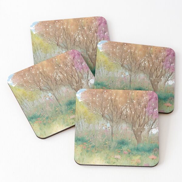 Item preview, Watercolor trees designed and sold by Magimel.