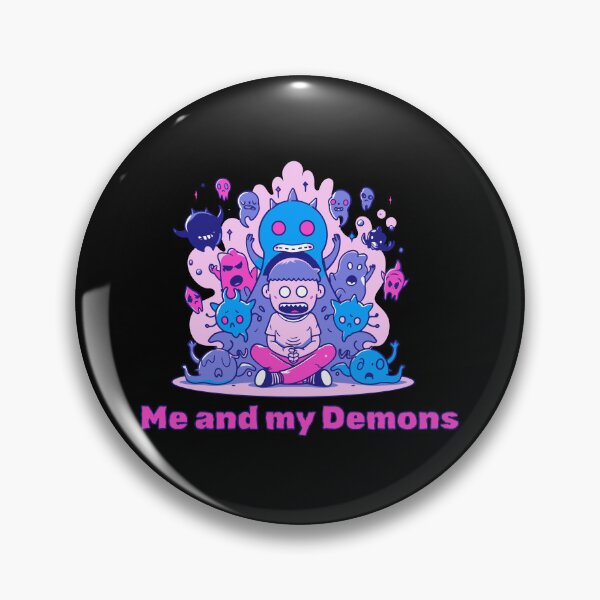 Item preview, Inner Demons - Playful Spirits Artwork designed and sold by TheRealmWithin.