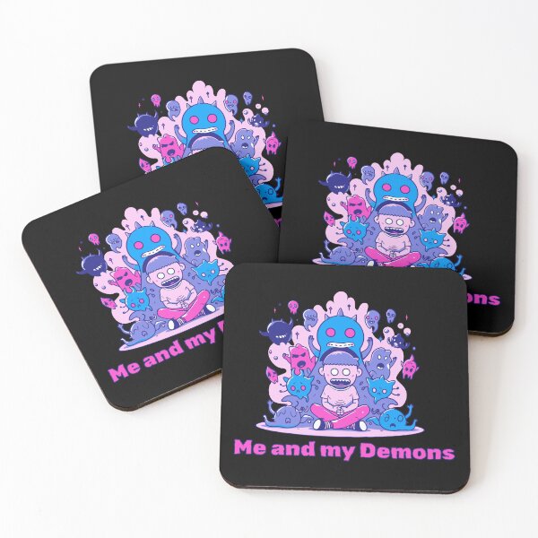 Item preview, Inner Demons - Playful Spirits Artwork designed and sold by TheRealmWithin.