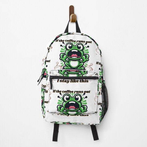 Item preview, screaming froggy: I Need My Coffee Fix designed and sold by Digital Dreams Arts.
