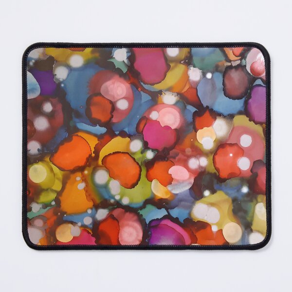 Item preview, Bright Colored Alcohol Ink Painting designed and sold by freshinkarts.