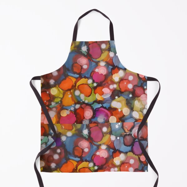 Item preview, Bright Colored Alcohol Ink Painting designed and sold by freshinkarts.