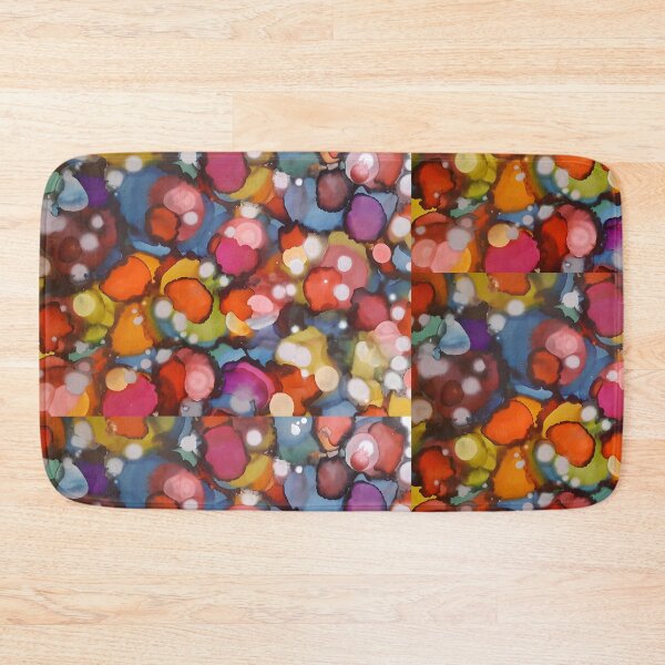 Item preview, Bright Colored Alcohol Ink Painting designed and sold by freshinkarts.
