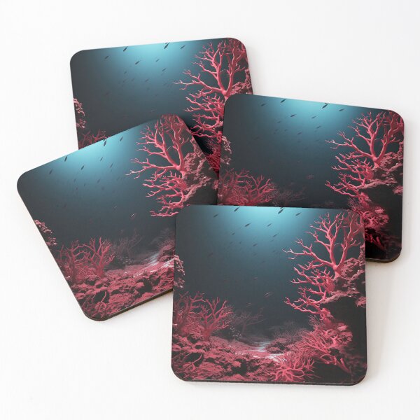 Item preview, Coral reef | Red minimalism designed and sold by ComicsFactory.