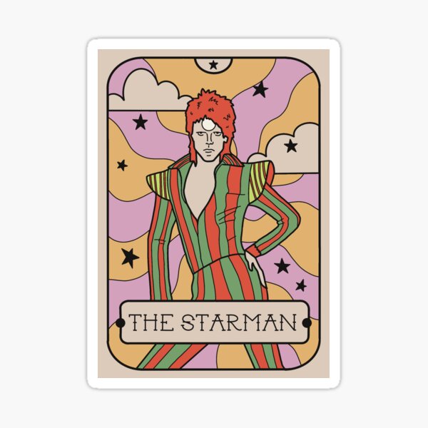 Item preview, The Starman Tarot Card designed and sold by Whotheheckispip.