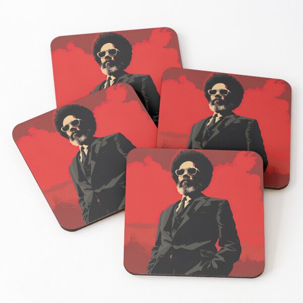 Item preview, Cornel West | Red minimalism designed and sold by ComicsFactory.