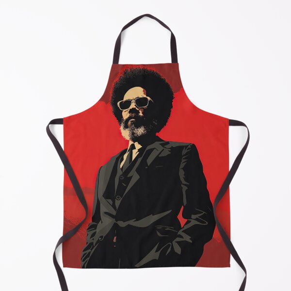 Item preview, Cornel West | Red minimalism designed and sold by ComicsFactory.