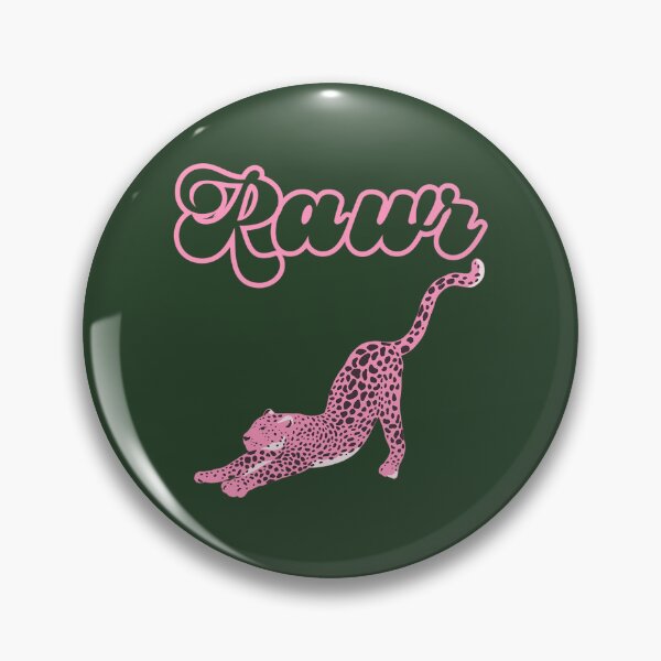 Item preview, Pink Leopard's Rawr designed and sold by Tori Chiarello Designs.